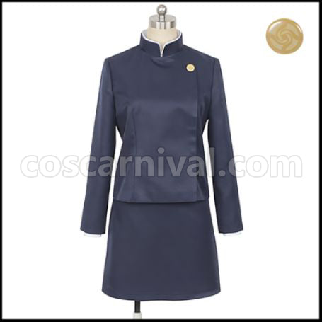 Jujutsu Kaisen Anime Version Maki Zenin Cosplay Costume coscarnival - Front View