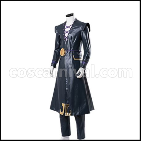 JoJo's Bizarre Adventure Part 5 Golden Wind Leone Abbacchio Giorno Giovanna Cosplay Costume coscarnival - Back View