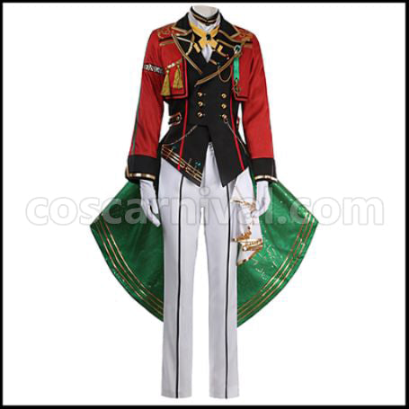 Ensemble Stars! Leo Tsukinaga Colorful Melody Cosplay Costume coscarnival - Front View