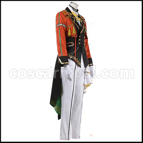 Ensemble Stars! Leo Tsukinaga Colorful Melody Cosplay Costume coscarnival - Back View