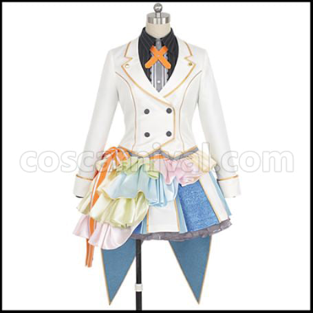 Zombieland Saga Final Episode Saki Nikaido Cosplay Costume coscarnival - Front View