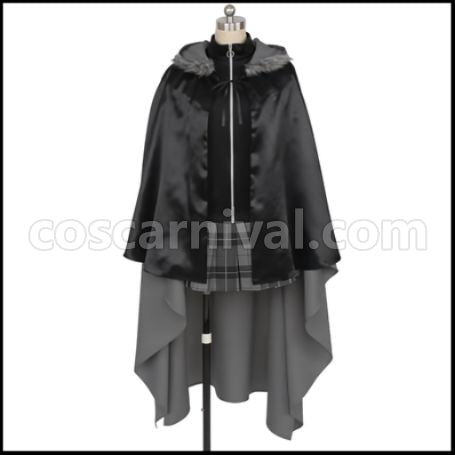 Lord El-Melloi II's Case Files Rail Zeppelin Grace Note Gray Cosplay Costume coscarnival - Front View