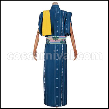 Touken Ranbu Edo Onsen Ookanehira Cosplay Costume coscarnival - Back View