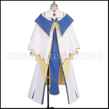 Goblin Slayer Priestess Cosplay Costume coscarnival - Front View