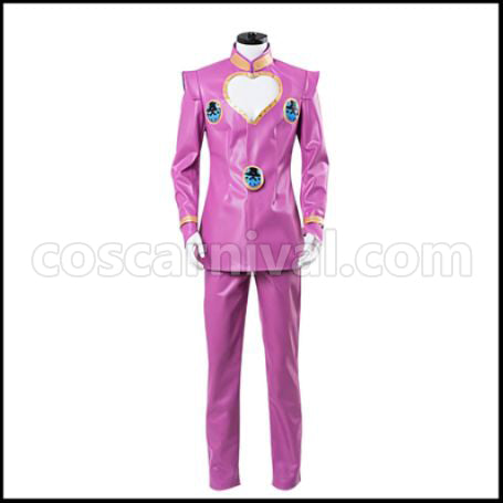 JoJo's Bizarre Adventure Part 5 Golden Wind Giorno Giovanna Giorno Giovanna Cosplay Costume coscarnival - Front View