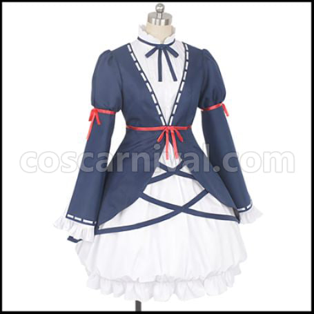 Kakegurui Erimi Mushibami Cosplay Costume coscarnival - Back View