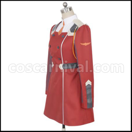 DARLING in the FRANXX CODE:002 Zero Two Cosplay Costume coscarnival - Side Profile