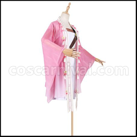 Touken Ranbu Chatannakiri Cosplay Costume coscarnival - Back View