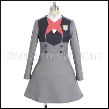 DARLING in the FRANXX CODE:015 Ichigo Cosplay Costume with Cape coscarnival - Collar Design