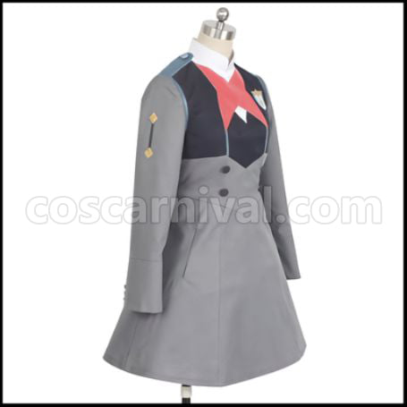 DARLING in the FRANXX CODE:015 Ichigo Cosplay Costume with Cape coscarnival - Cuff Style