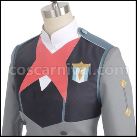 DARLING in the FRANXX CODE:015 Ichigo Cosplay Costume with Cape coscarnival - Pocket Design