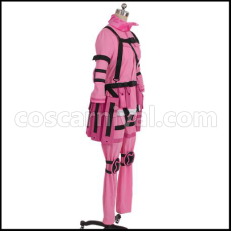 Sword Art Online GGO SAO Llenn / Kohiruimaki Karen Manga Version Cosplay Costume coscarnival - Back View