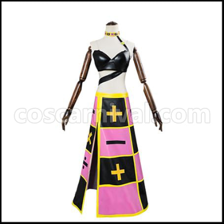 JoJo's Bizarre Adventure Part 5 Golden Wind Trish Una Giorno Giovanna Cosplay Costume coscarnival - Front View