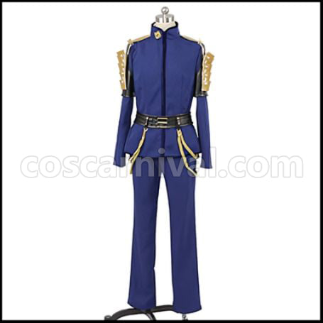 Touken Ranbu Wakizashi Danshi Nikkari Aoe Cosplay Costume coscarnival - Collar Design