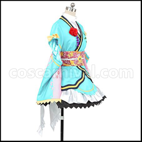 Love Live! The School Idol Movie Eri Ayase Insert Song Angelic Angel/Hello, Count the Stars Cosplay Costume coscarnival - Back View