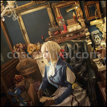 Violet Evergarden Violet Evergarden Cosplay Costume coscarnival - Cuff Style