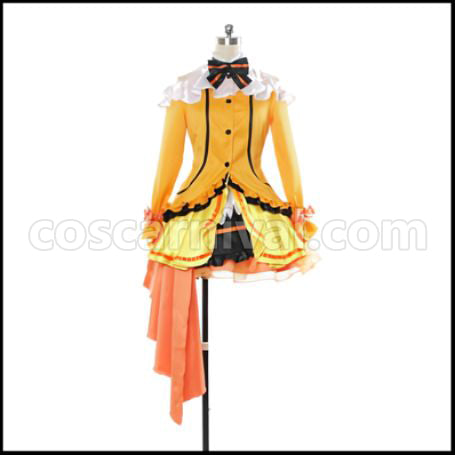 Love Live! Season 2 Episode 12/13 Insert Song KiRa-KiRa Sensation Happy maker Hanayo Koizumi Cosplay Costume coscarnival - Front View