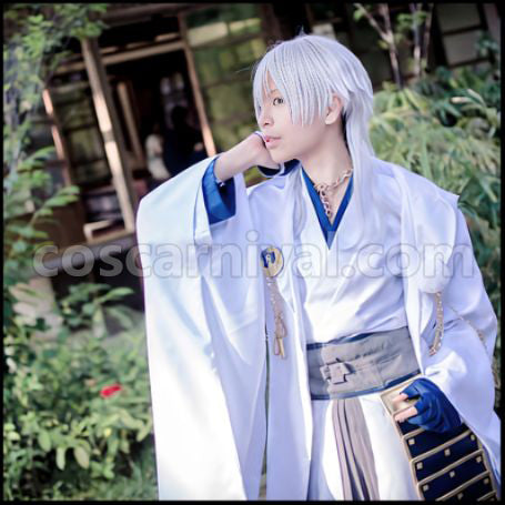 Touken Ranbu Tachi Danshi Tsurumaru Kuninaga Cosplay Costume coscarnival - Side Profile