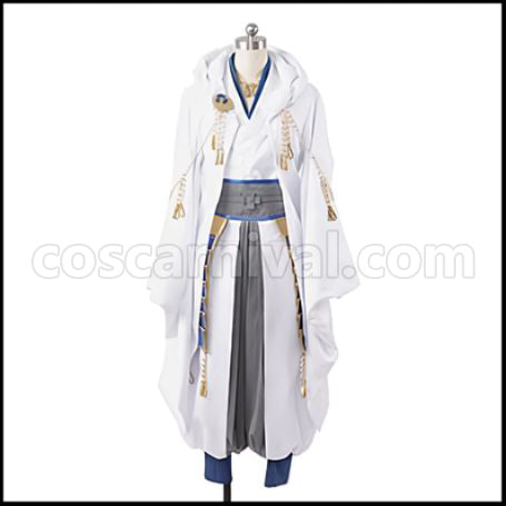Touken Ranbu Tachi Danshi Tsurumaru Kuninaga Cosplay Costume coscarnival - Collar Design