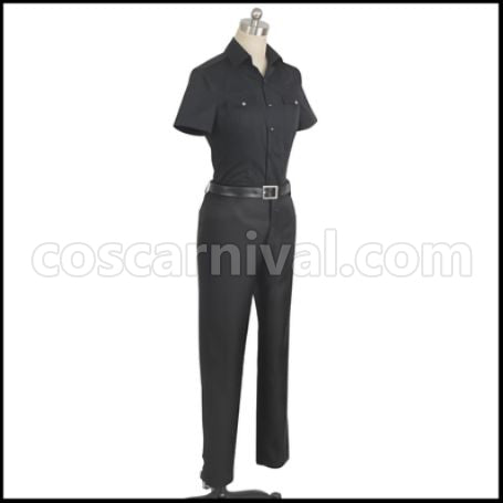 Cells at Work Black White Blood Cell/Neutrophil (White Blood Cell/Neutrophil) 1196 Cosplay Costume coscarnival - Material Texture