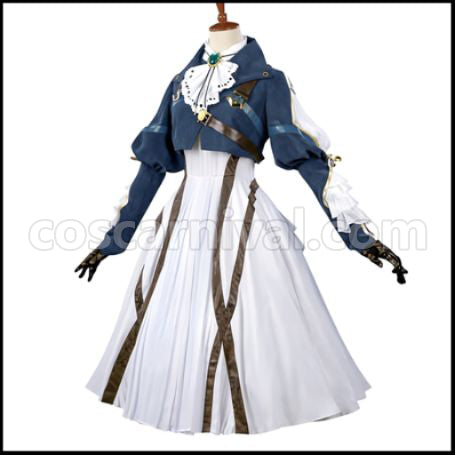 Violet Evergarden Cosplay Costume coscarnival - Side Profile