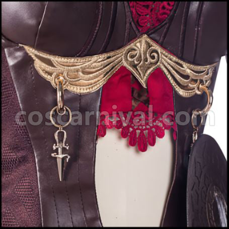 SINoALICE Depravity Cinderella Cosplay Costume Ver2 coscarnival - Material Texture