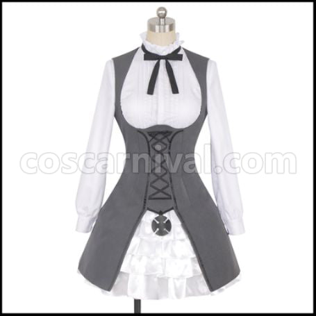 Princess Principal Ange/Princess Uniform Cosplay Costume coscarnival - Front View