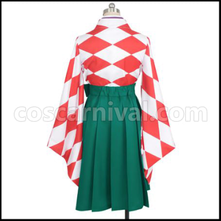 Zombieland Saga Yugiri Cosplay Costume Ver2 coscarnival - Detail Close-up