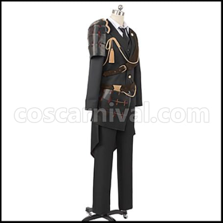 Touken Ranbu Tachi Danshi Shokudaikiri Mitsutada Cosplay Costume coscarnival - Back View