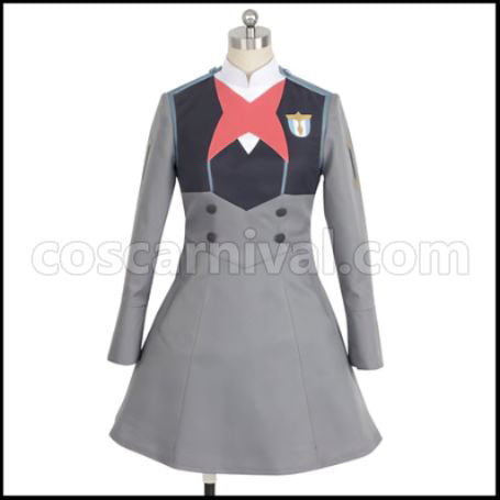 DARLING in the FRANXX CODE:015 Ichigo Cosplay Costume Ver2 coscarnival - Front View