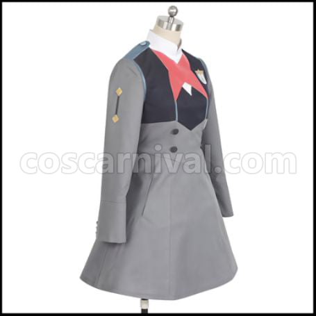 DARLING in the FRANXX CODE:015 Ichigo Cosplay Costume Ver2 coscarnival - Back View