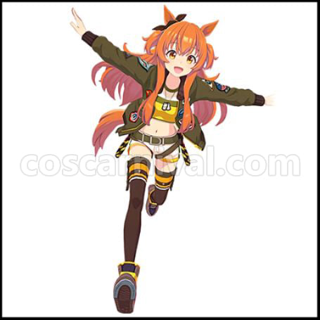 Uma Musume Pretty Derby Mayano Top Gun Cosplay Costume coscarnival - Front View
