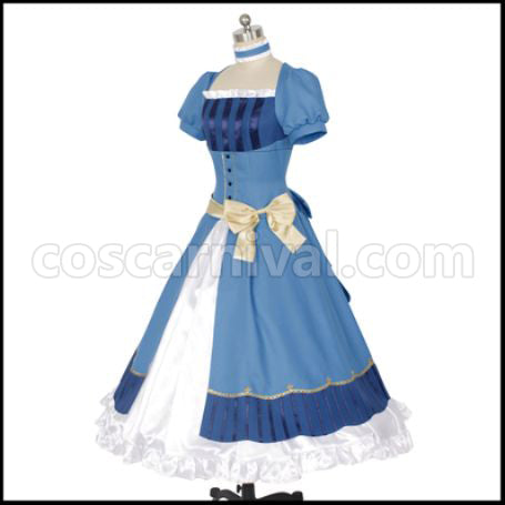 Black Butler: Book of the Atlantic Elizabeth Midford Cosplay Costume coscarnival - Side Profile