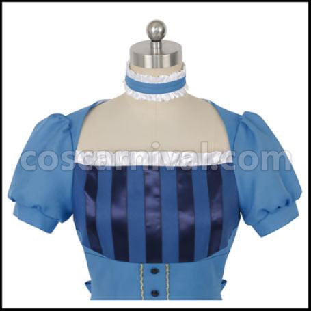 Black Butler: Book of the Atlantic Elizabeth Midford Cosplay Costume coscarnival - Collar Design