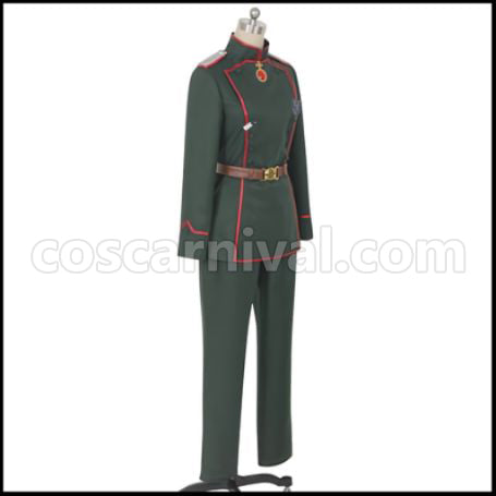 The Saga of Tanya the Evil Tanya Degurechaff Cosplay Costume coscarnival - Back View