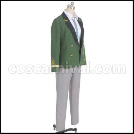 On Air! Amahashi Yukiya COSMO Treasure Hill Academy 3rd Year Uniform Cosplay Costume coscarnival - Side Profile