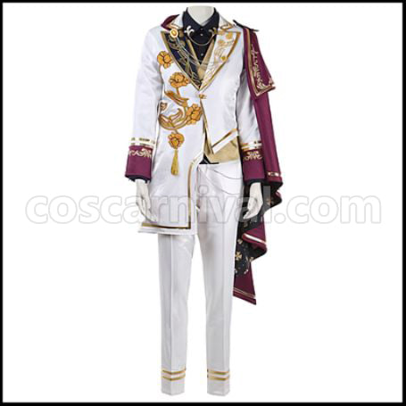 Ensemble Stars! Knights Ritsu Sakuma Cosplay Costume Little Romance coscarnival - Front View