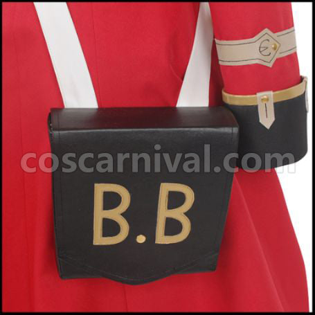 Thousand Musketeers Brown Bess Cosplay Costume coscarnival - Hem Detail