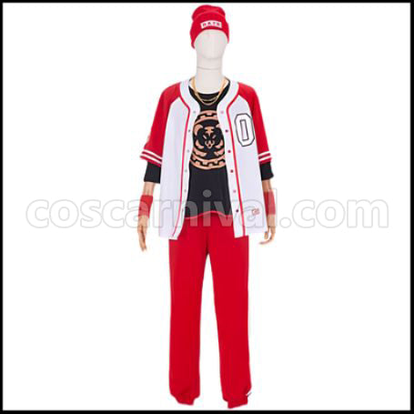 Paradox Live Akudan Yatou Maruyama Reo Cosplay Costume coscarnival - Front View