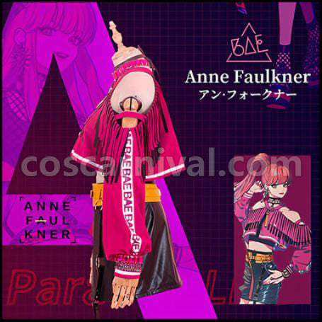 Paradox Live Exhibition Show BAE An Faulkner Cosplay Costume coscarnival - Side Profile