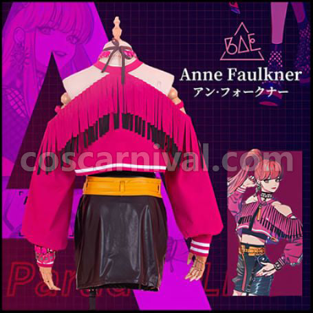 Paradox Live Exhibition Show BAE An Faulkner Cosplay Costume coscarnival - Detail Close-up
