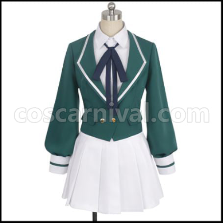 Zombieland Saga Lily Hoshikawa Cosplay Costume Ver2 coscarnival - Front View