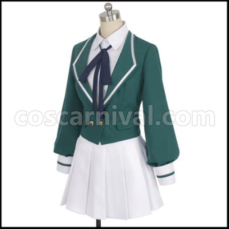 Zombieland Saga Lily Hoshikawa Cosplay Costume Ver2 coscarnival - Side Profile