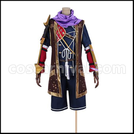 Touken Ranbu Goutou Toushirou Kiwame Cosplay Costume coscarnival - Front View