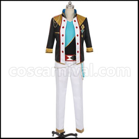 Ensemble Stars! ALKALOID Tatsumi Kazehaya Cosplay Costume coscarnival - Front View