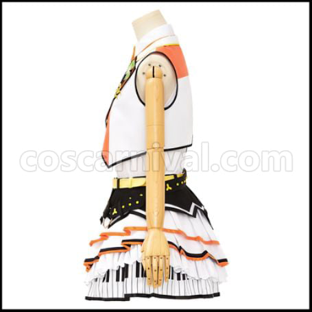 Hatsune Miku: Colorful Stage! more more jump Minori Hanasato Cosplay Costume coscarnival - Back View