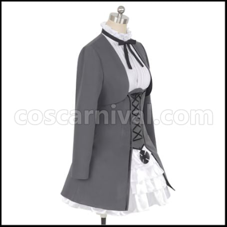 Princess Principal Dorothy Cosplay Costume coscarnival - Back View