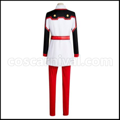Sword Art Online: Ordinal Scale Asuna Cosplay Costume Ver2 coscarnival - Back View