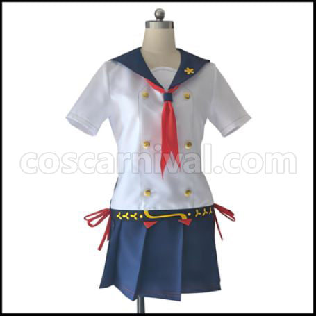 Onsen Musume Kusatsu Yuina Cosplay Costume coscarnival - Front View