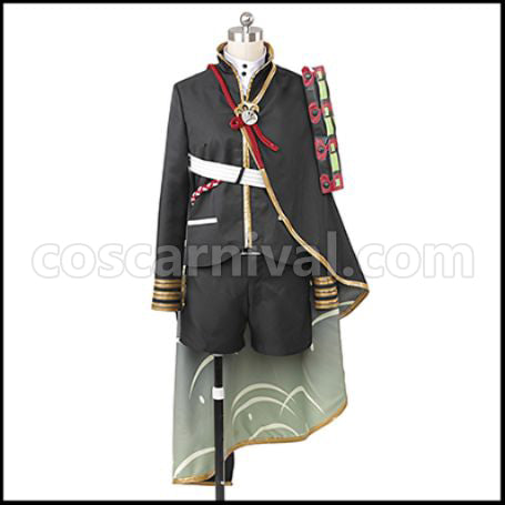 Touken Ranbu Ootachi Swordsman Hotarumaru Cosplay Costume coscarnival - Collar Design